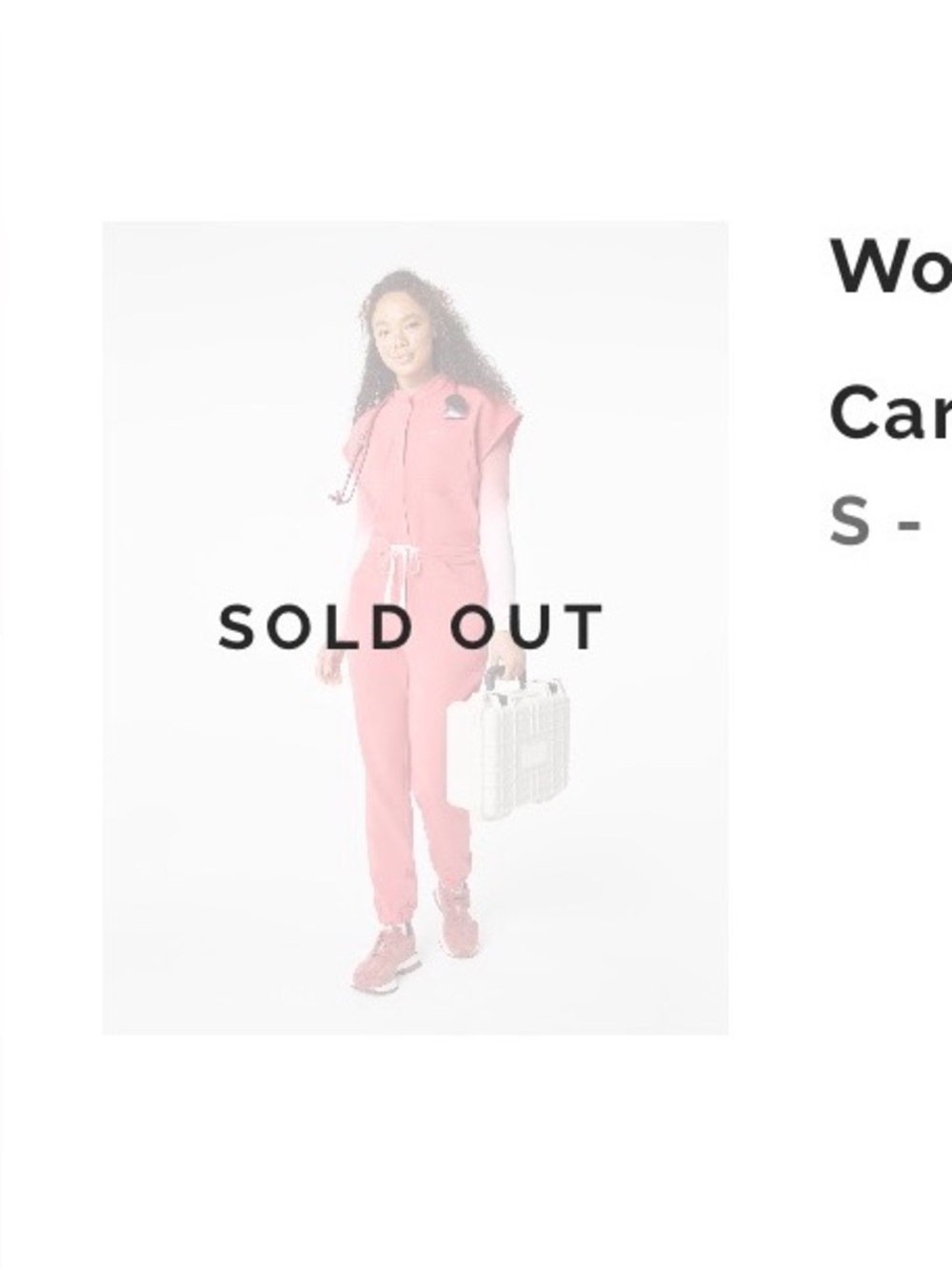 Figs Pulmonary Pink jumpsuit